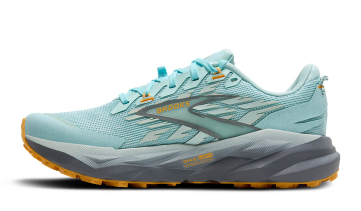 BROOKS CASCADIA 19 Womens (D) Clearwater /Primer Grey