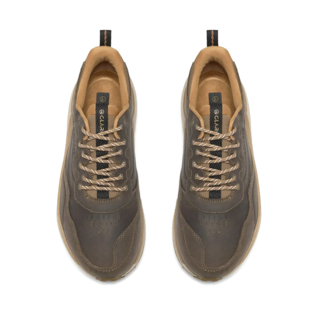 CLARKS Pace Trail WP Mens (D) Dark Sand
