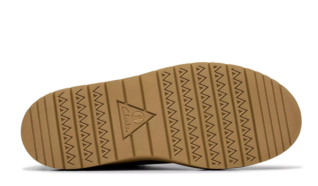 CLARKS MENS Polden Lace Beeswax Leather