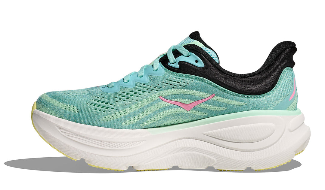 HOKA BONDI 9 Womens (B) Blue Spark / Mint Fluorite