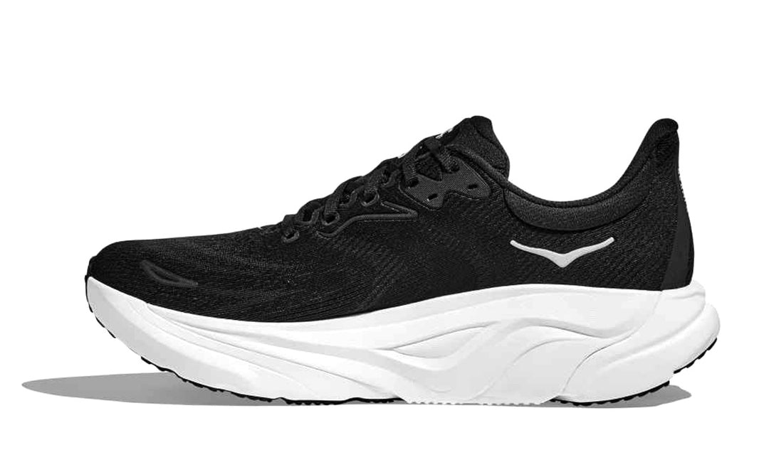 HOKA Mens ARAHI 8 WIDE (2E) Black / White