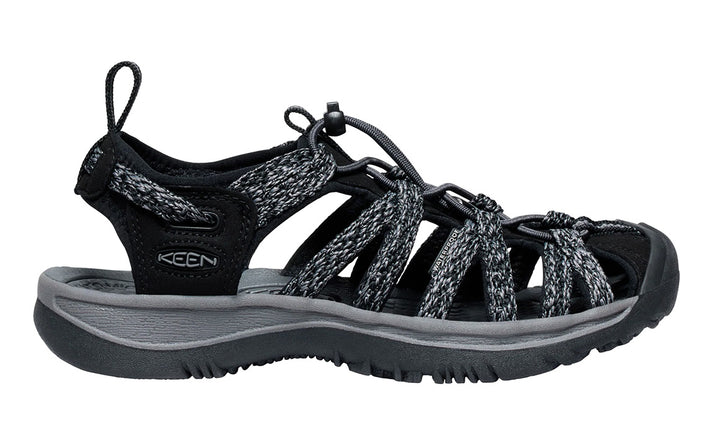 KEEN Whisper Womens  BLACK/STEEL GREY