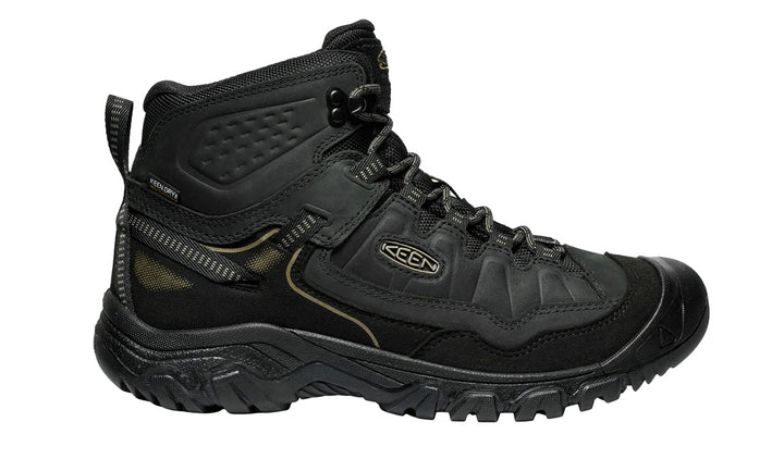 KEEN Mens TARGHEE IV MID WP Triple Black