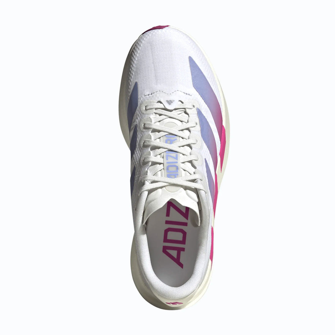 adidas Adizero Evo SL Womens (B) White/Pink KJ2551