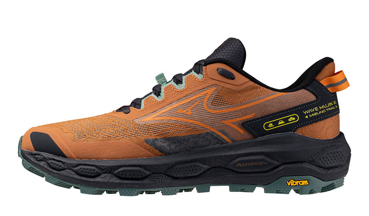 MIZUNO Wave Mujin 11 Mens (D) Sunburn/Autumn Sunset/Green