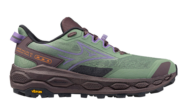 MIZUNO Wave Mujin 11 Womens (B) Granite Green/Bougainvillea