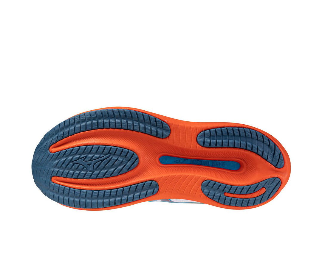 MIZUNO Wave Rider 30 (m) White/Blue Jewel/Orange