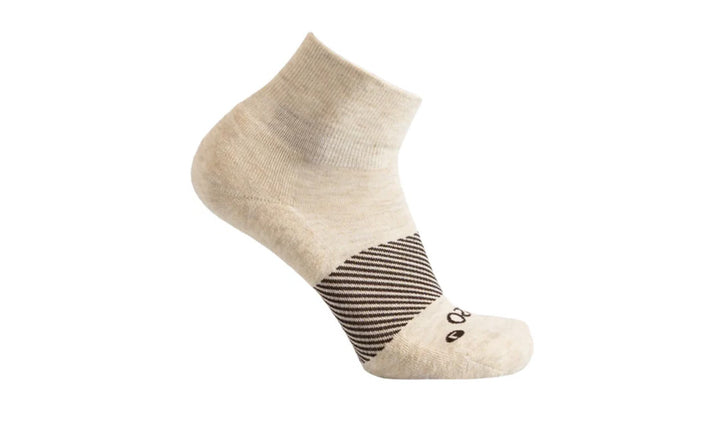 Merino Wool Quarter Crew Mushroom