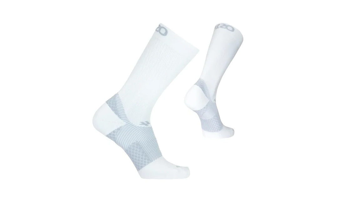 Plantar Fasciitis Crew White