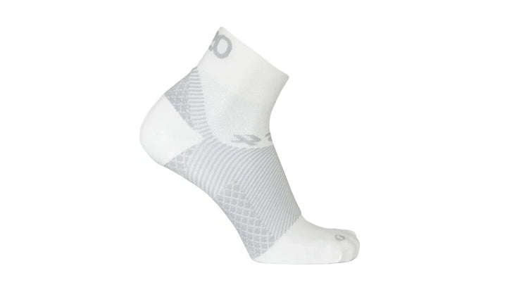 Plantar Fasciitis Quarter Crew White