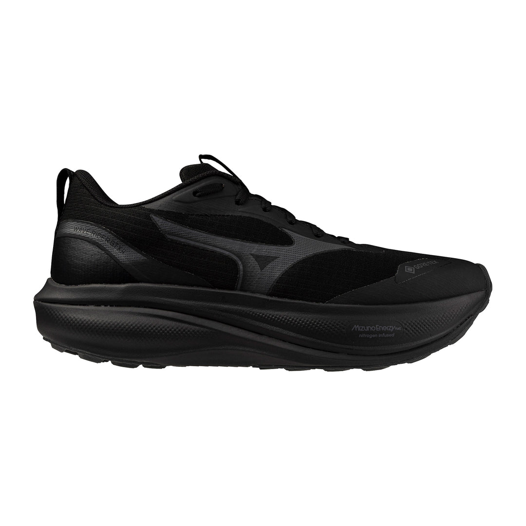 MIZUNO Wave Rider Gtx 4 Mens (2E) Wide -Black/Black