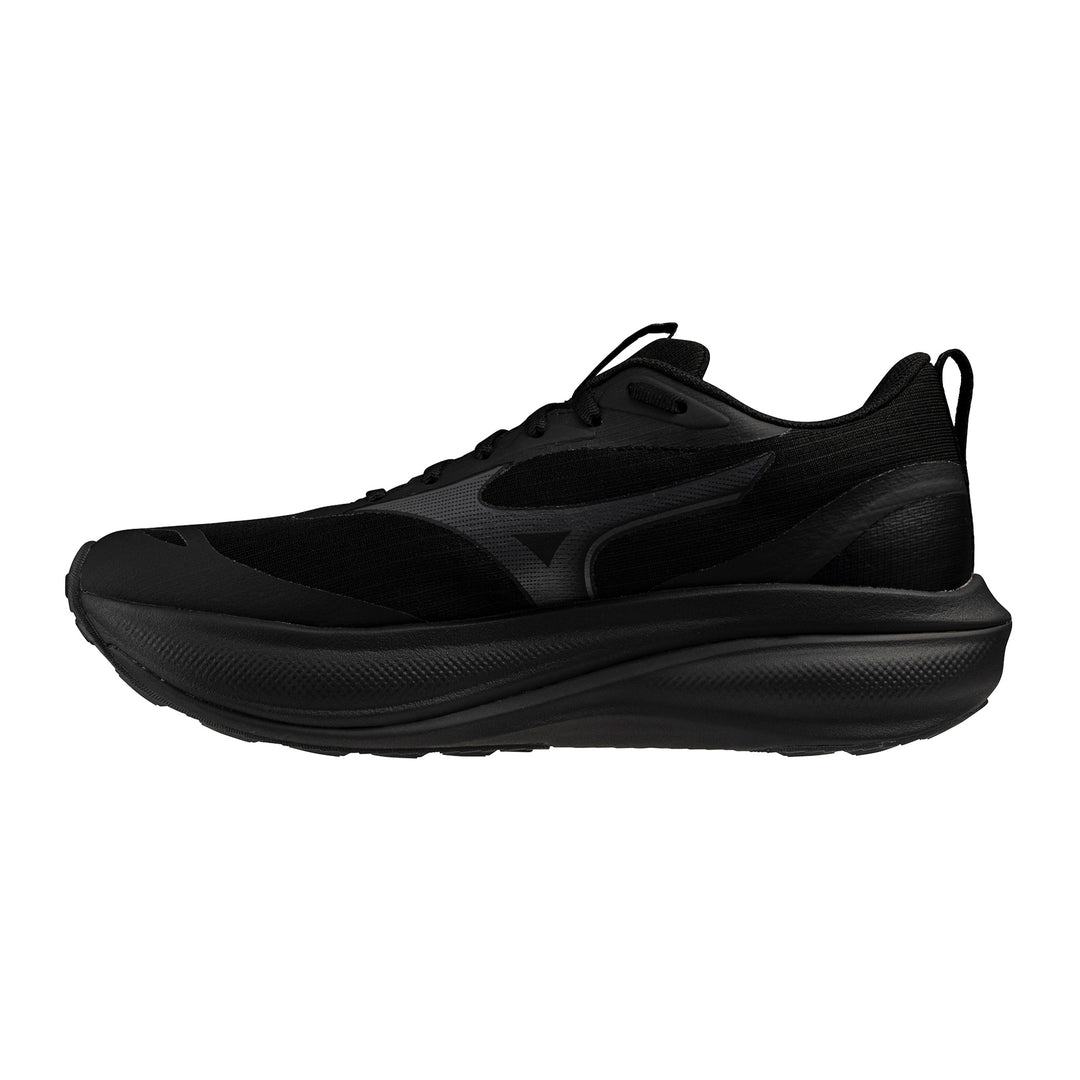 MIZUNO Wave Rider Gtx 4 Mens (2E) Wide -Black/Black