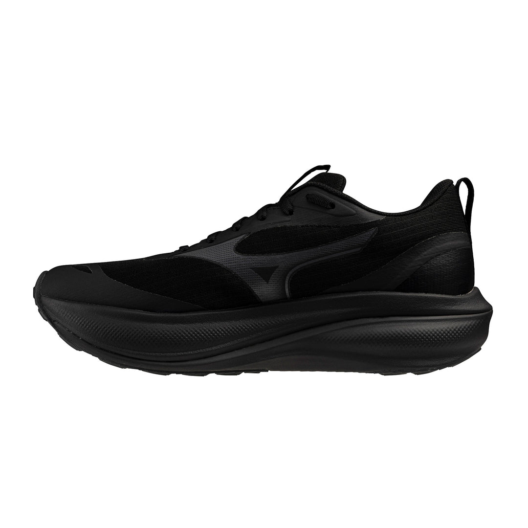MIZUNO Wave Rider Gtx 4 Womens (D) Wide -Black/Black