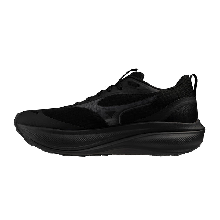 MIZUNO Wave Rider Gtx 4 Womens (D) Wide -Black/Black