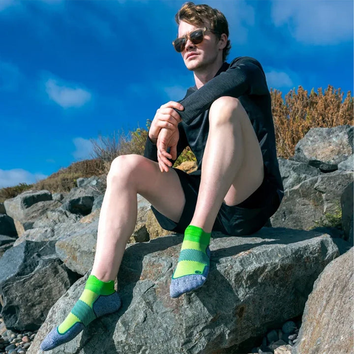 Active Comfort No Show Lime Green