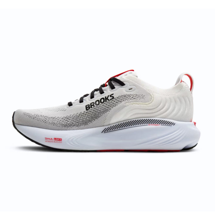 BROOKS ADRENALINE GTS 25 Mens (D) White/Black/Red