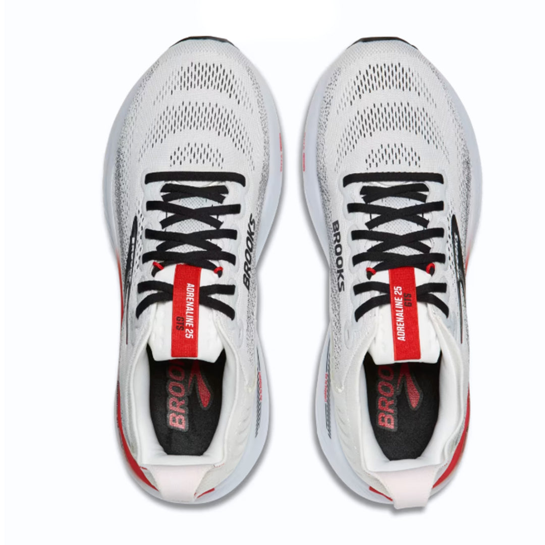 BROOKS ADRENALINE GTS 25 Mens (D) White/Black/Red