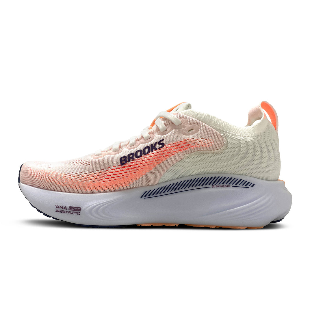 BROOKS ADRENALINE GTS 25 (B) Womens Oyster Mushroom/ Grape