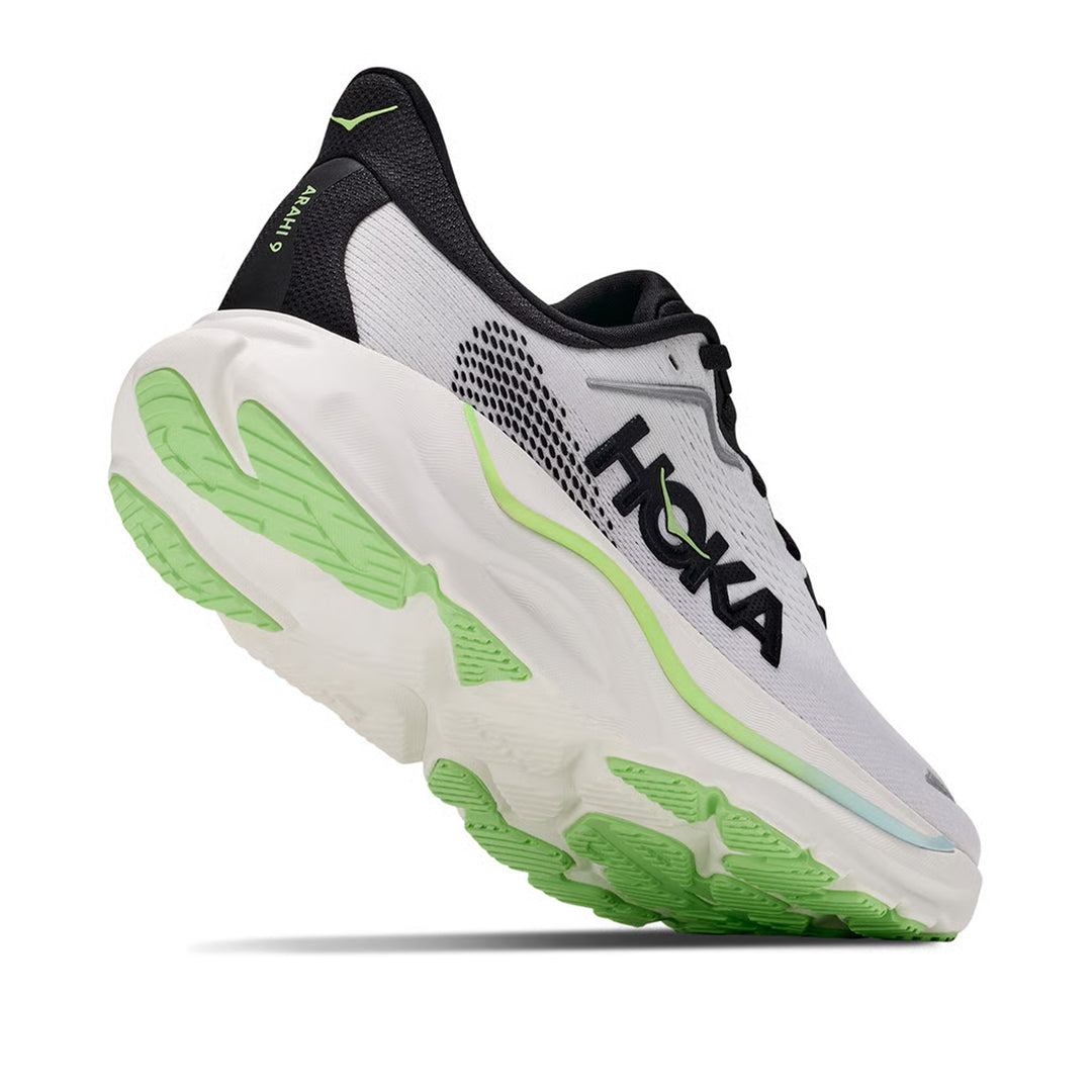 HOKA Arahi 9 Mens Wide (2E) Frost / Black