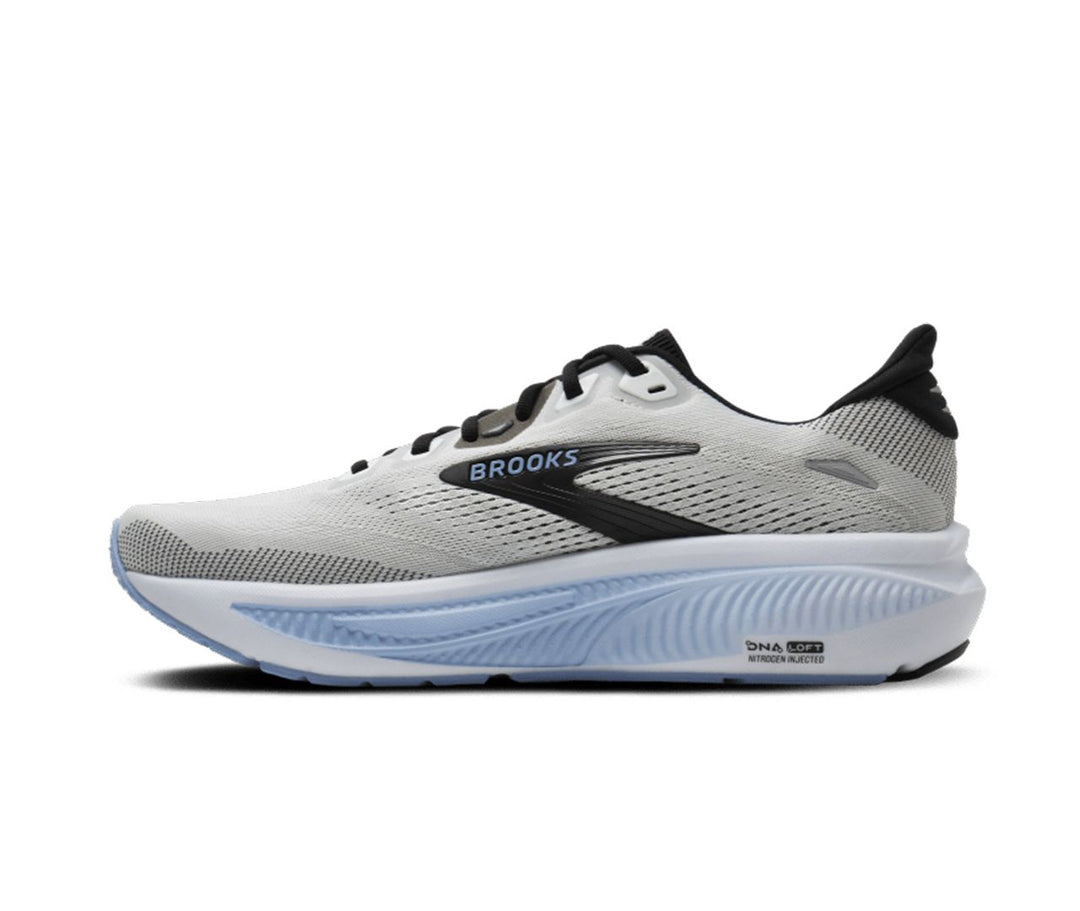 BROOKS GHOST 18 Mens (2E) WHITE/BLACK/OPEN AIR