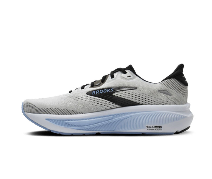 BROOKS GHOST 18 Mens (2E) WHITE/BLACK/OPEN AIR