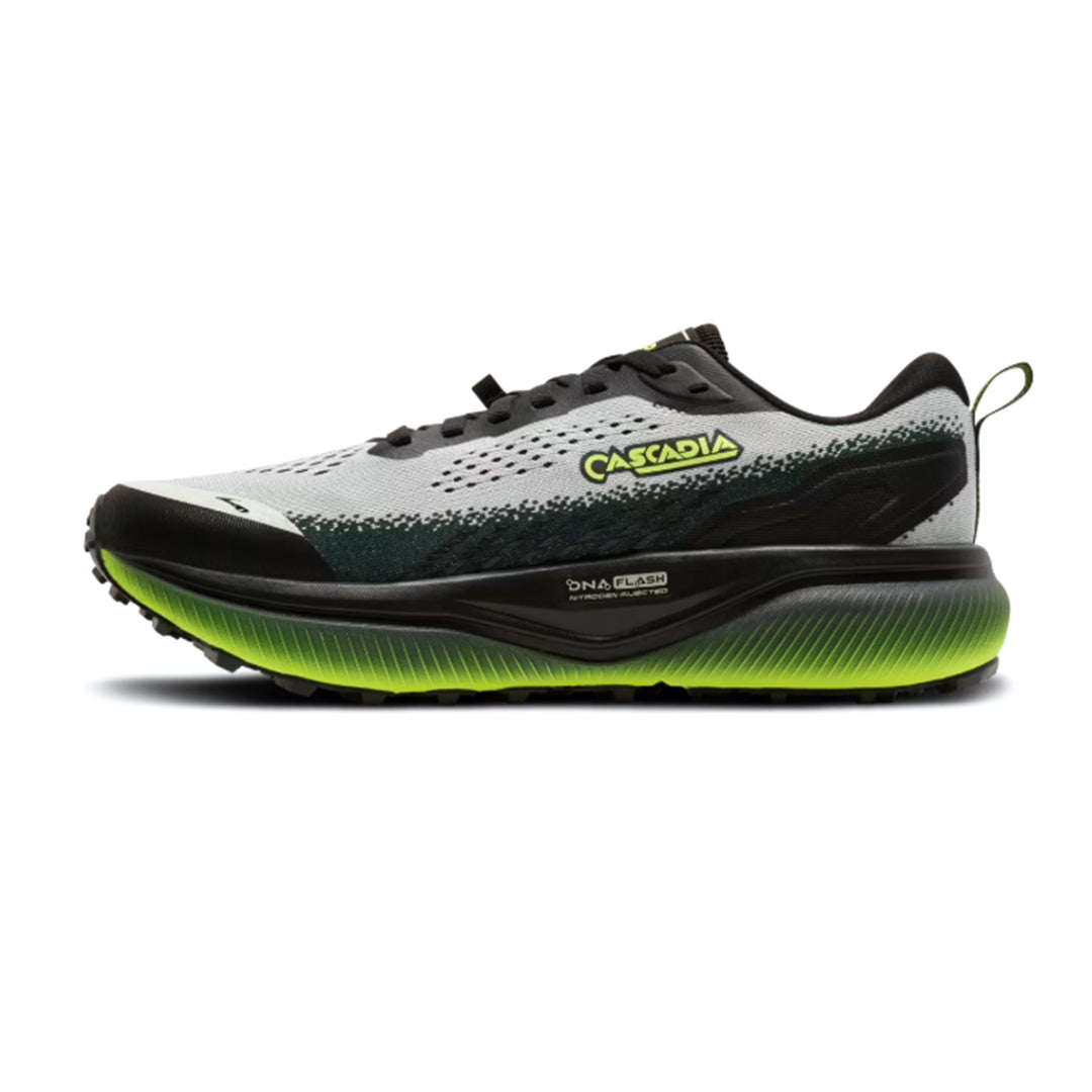 BROOKS Cascadia v20 Mens (2E) Grey/ Black/ Nightlife