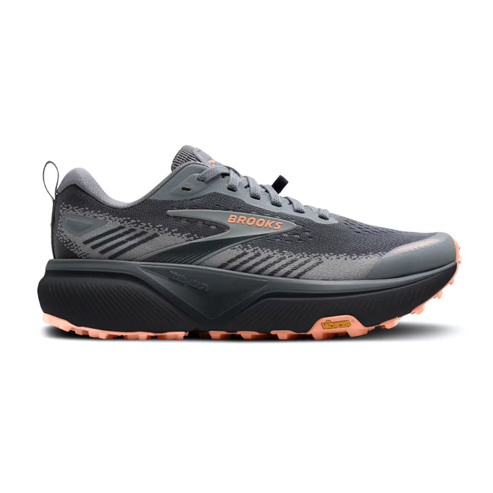 BROOKS CASCADIA v20 Womens (D) Grey/ Grey/ Peach