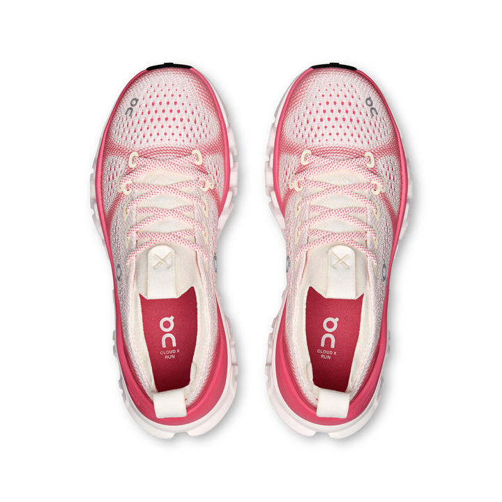 OnRunning Cloud X Tempo Womens (B) Ivory Camellia