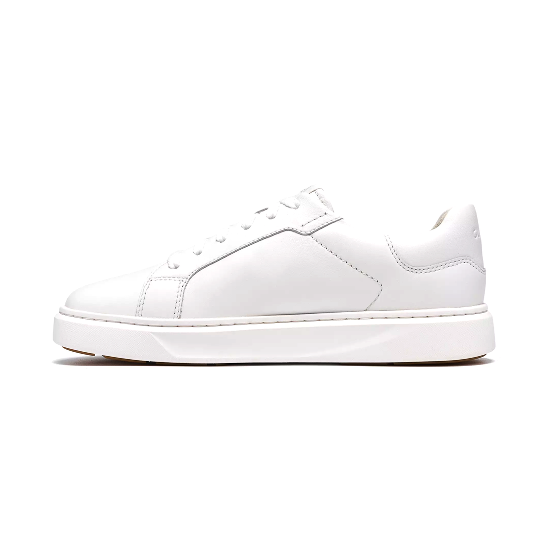 CLARKS Code C Lace Womens (B) White Leather