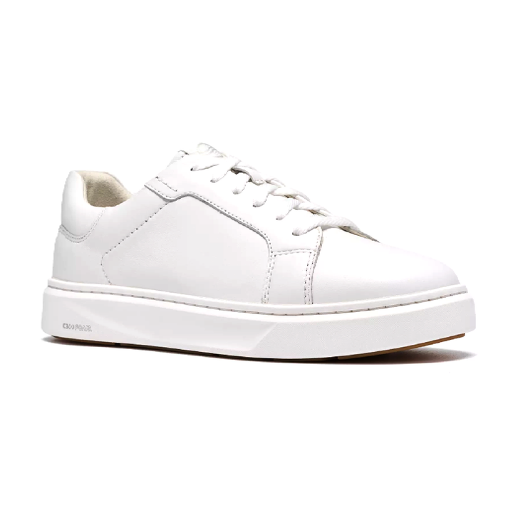CLARKS Code C Lace Womens (B) White Leather