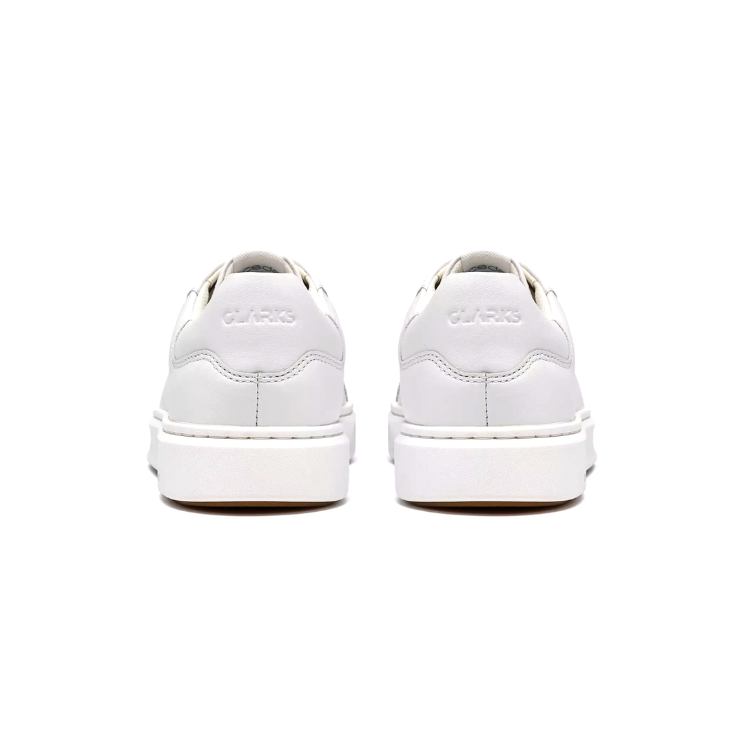 CLARKS Code C Lace Womens (B) White Leather
