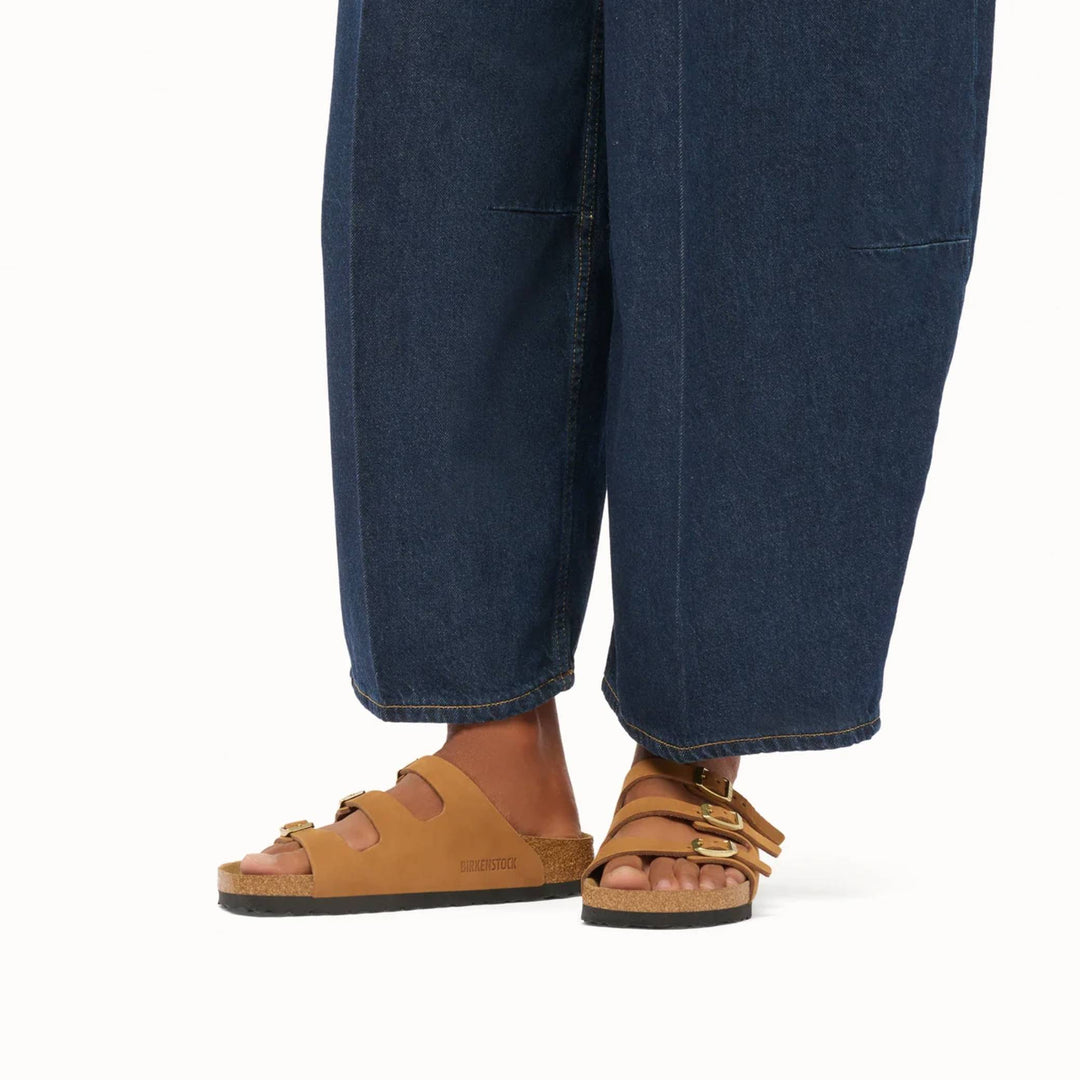 Birkenstock Florida Nubuck Mink (Regular)