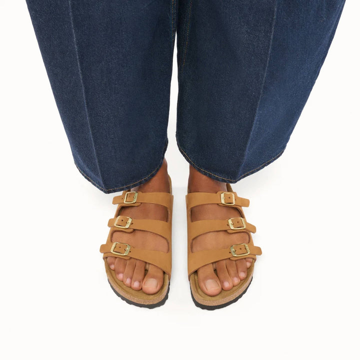 Birkenstock Florida Nubuck Mink (Regular)