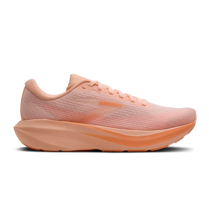 BROOKS GHOST AMP Womens (B) Peach/Peach
