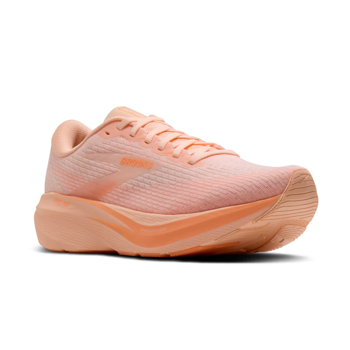 BROOKS GHOST AMP Womens (B) Peach/Peach