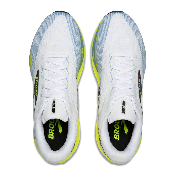 BROOKS GHOST AMP Mens (D) WHITE/BLUE/NIGHTLIFE
