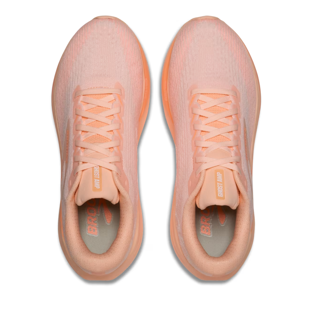 BROOKS GHOST AMP Womens (B) Peach/Peach
