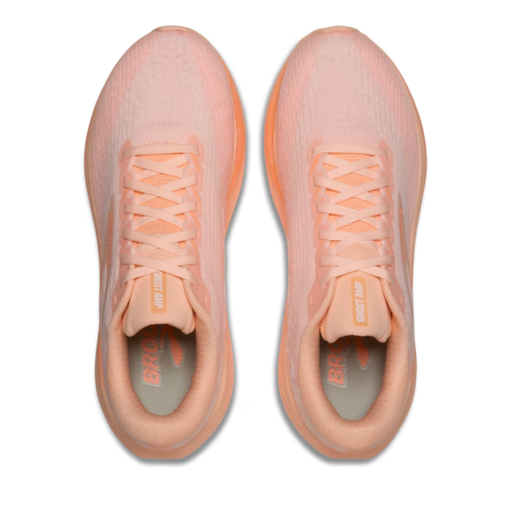 BROOKS GHOST AMP Womens (B) Peach/Peach