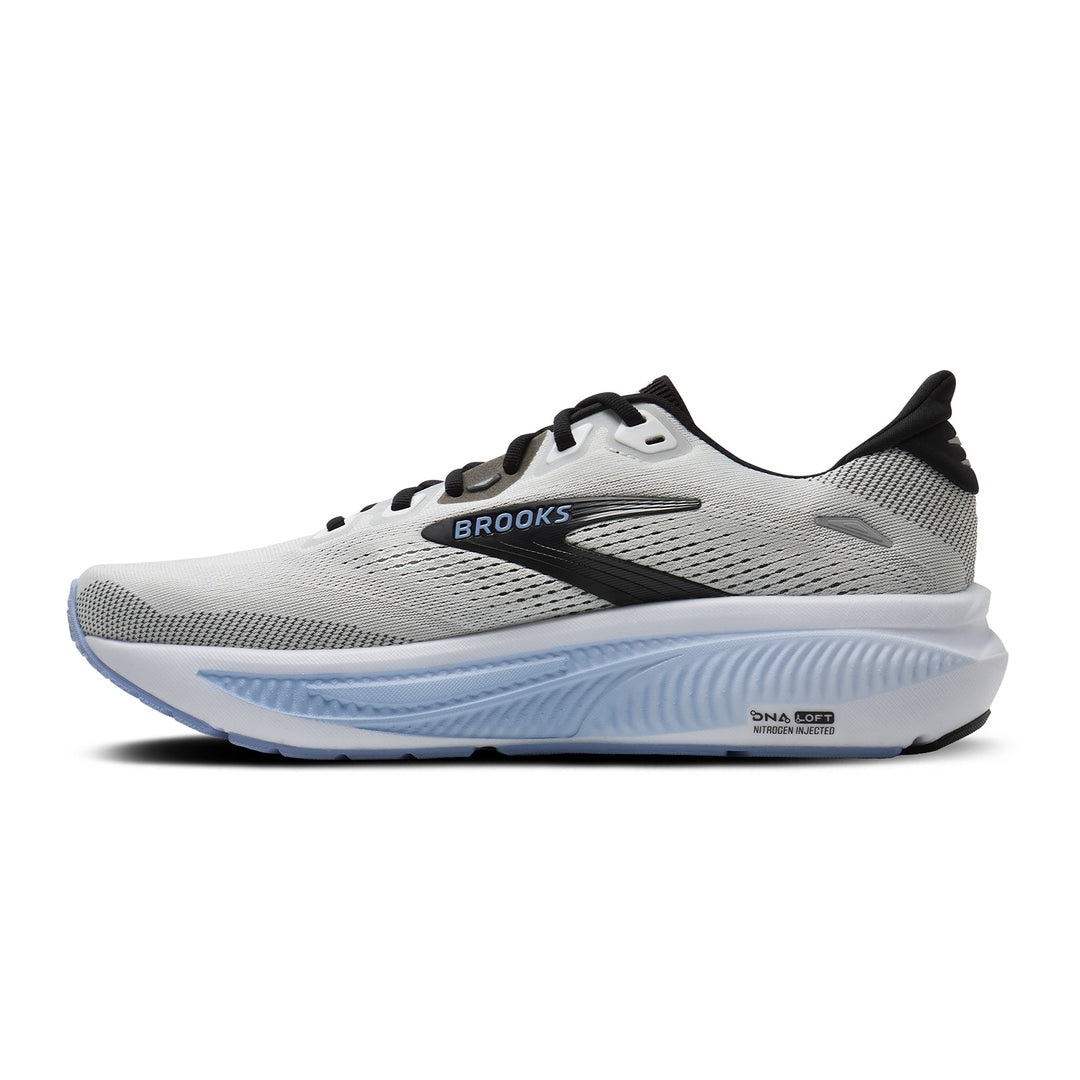 BROOKS GHOST 18 Mens (2E) WHITE/BLACK/OPEN AIR