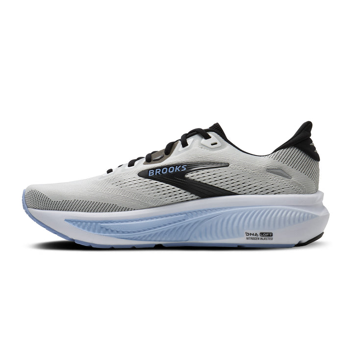 BROOKS GHOST 18 Mens (2E) WHITE/BLACK/OPEN AIR