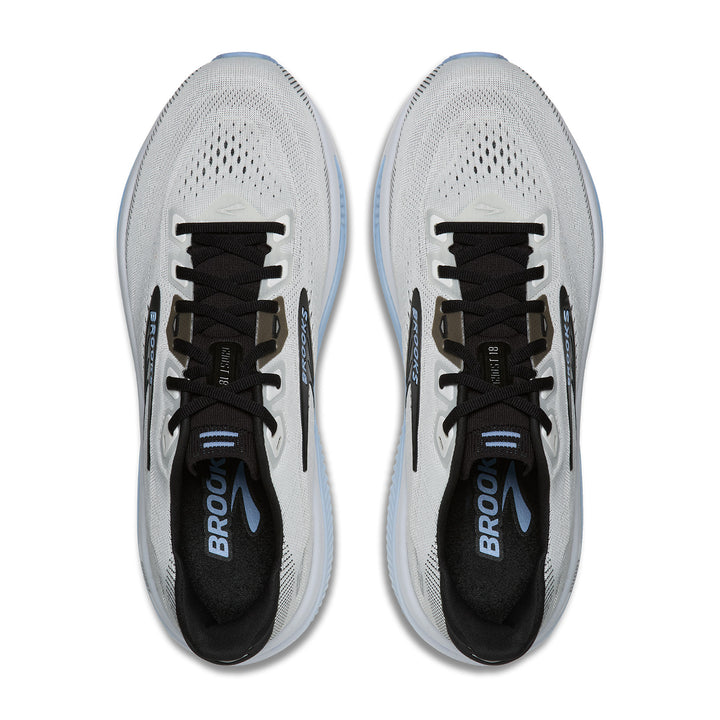 BROOKS GHOST 18 Mens (2E) WHITE/BLACK/OPEN AIR
