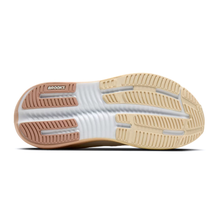 BROOKS GHOST MAX 4 Womens (B) WHITE/ROSE/RUTABAGA