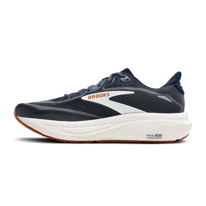 BROOKS GHOST 18 Mens (D) NVY BLAZER/RED EARTH/BL