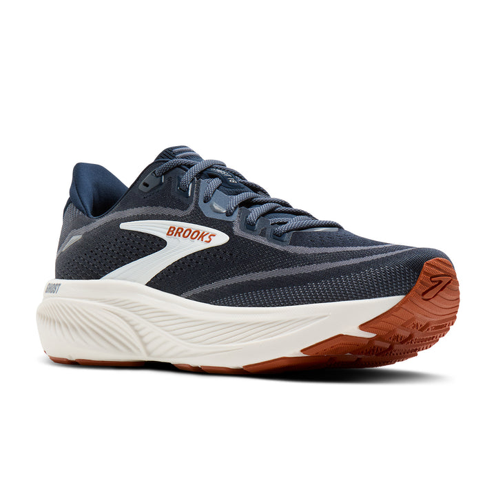 BROOKS GHOST 18 Mens (D) NVY BLAZER/RED EARTH/BL