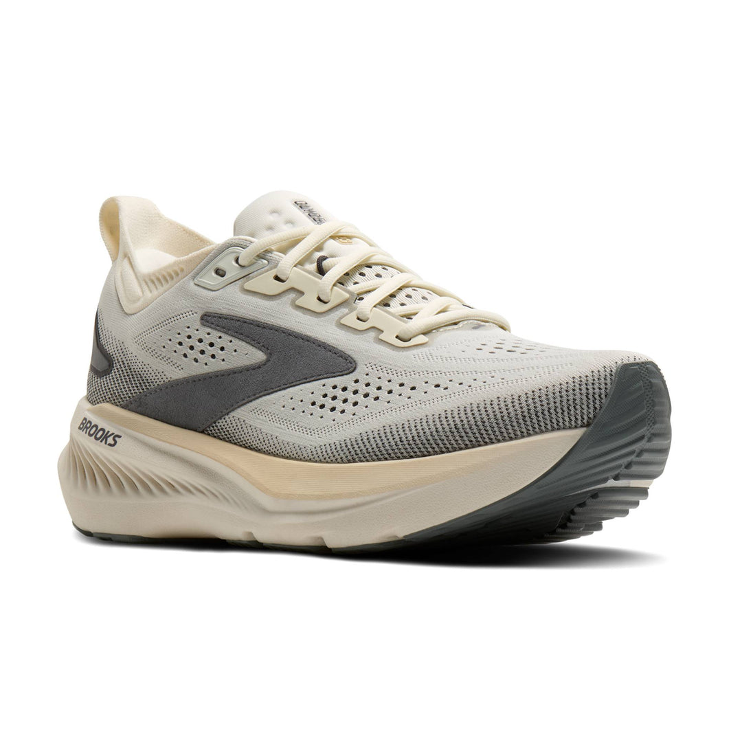 BROOKS GLYCERIN 23 Mens (D) Coconut Bleached Gray