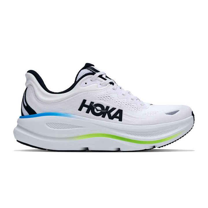 HOKA BONDI 9 Mens (D) Frost / Black