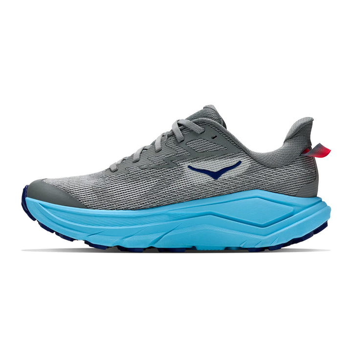 HOKA CHALLENGER 8 Womens WIDE (D) Galactic Grey / Soaring Blue