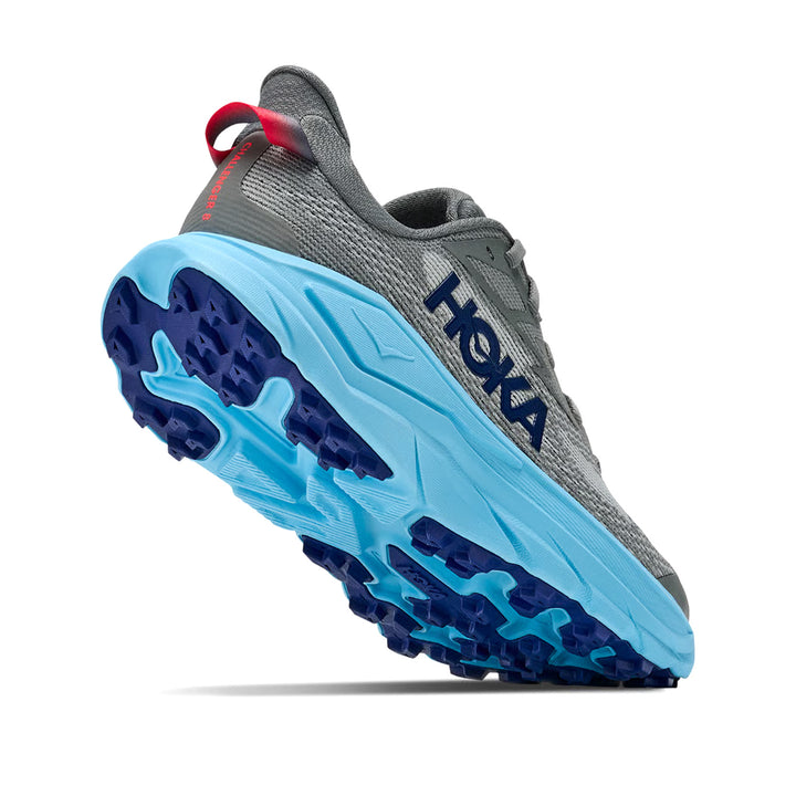 HOKA CHALLENGER 8 Womens WIDE (D) Galactic Grey / Soaring Blue