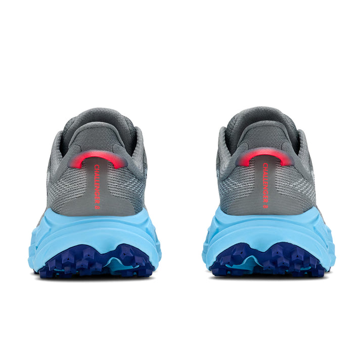 HOKA CHALLENGER 8 Womens WIDE (D) Galactic Grey / Soaring Blue