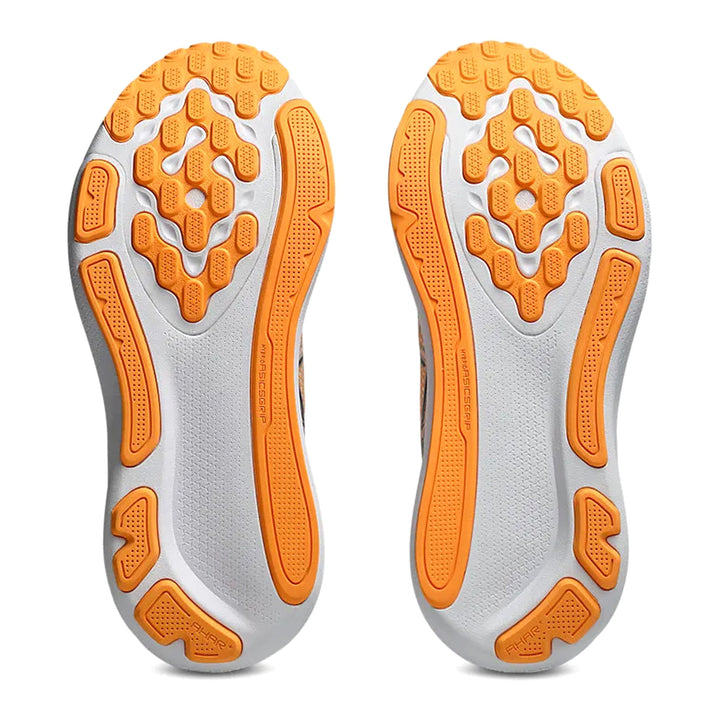 ASICS GEL-KAYANO 33 Mens (D) WHITE/STADIUM ORANGE